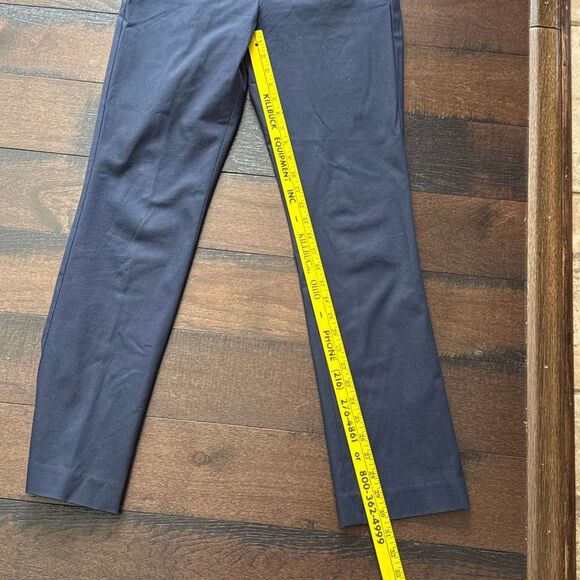 Theory navy blue women’s dress pants size 6 classic closet staple work career bo - Picture 8 of 9
